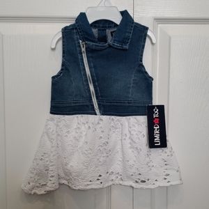 NWT baby/toddler dress by Limited Too